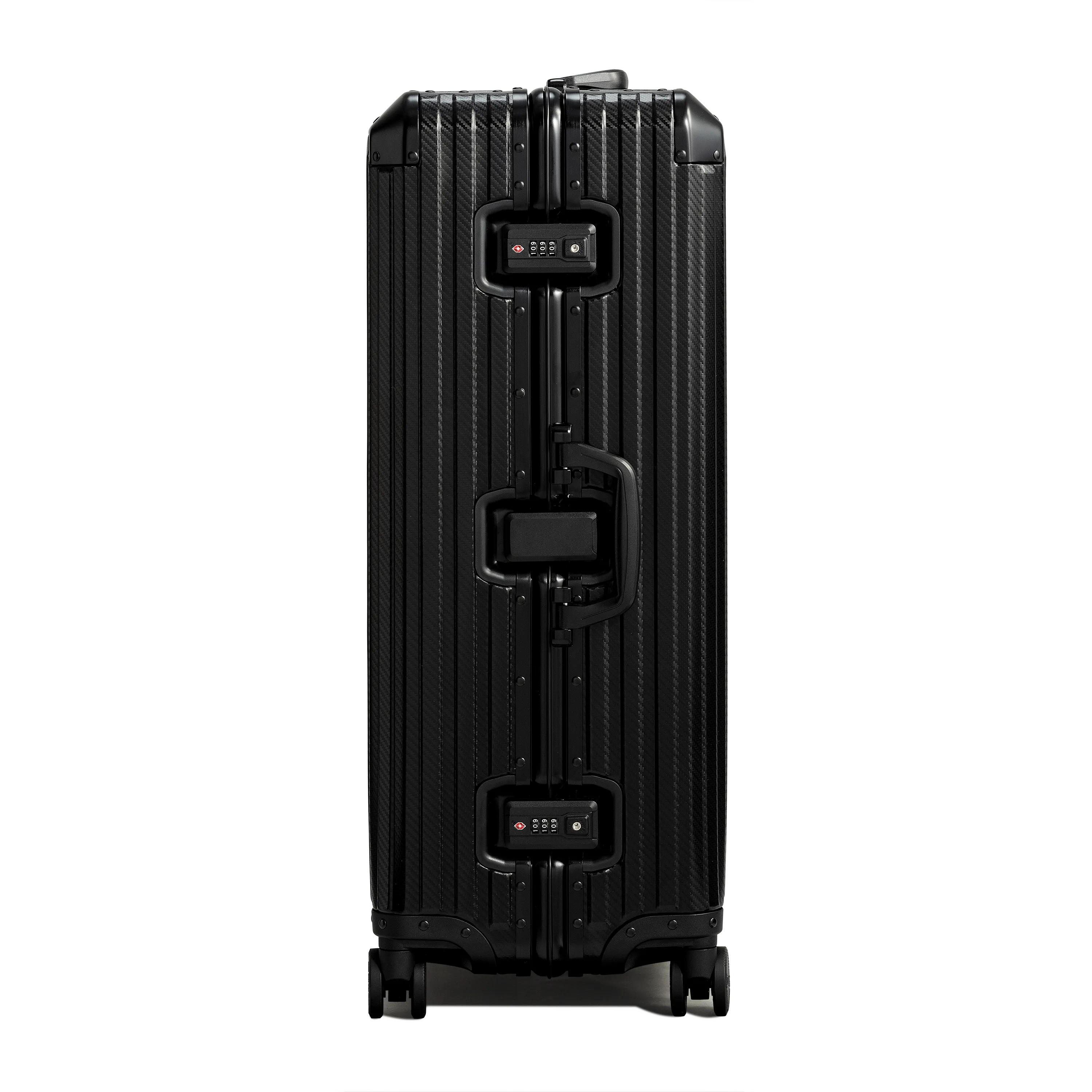 TREVA Aluminum Suitcase Black