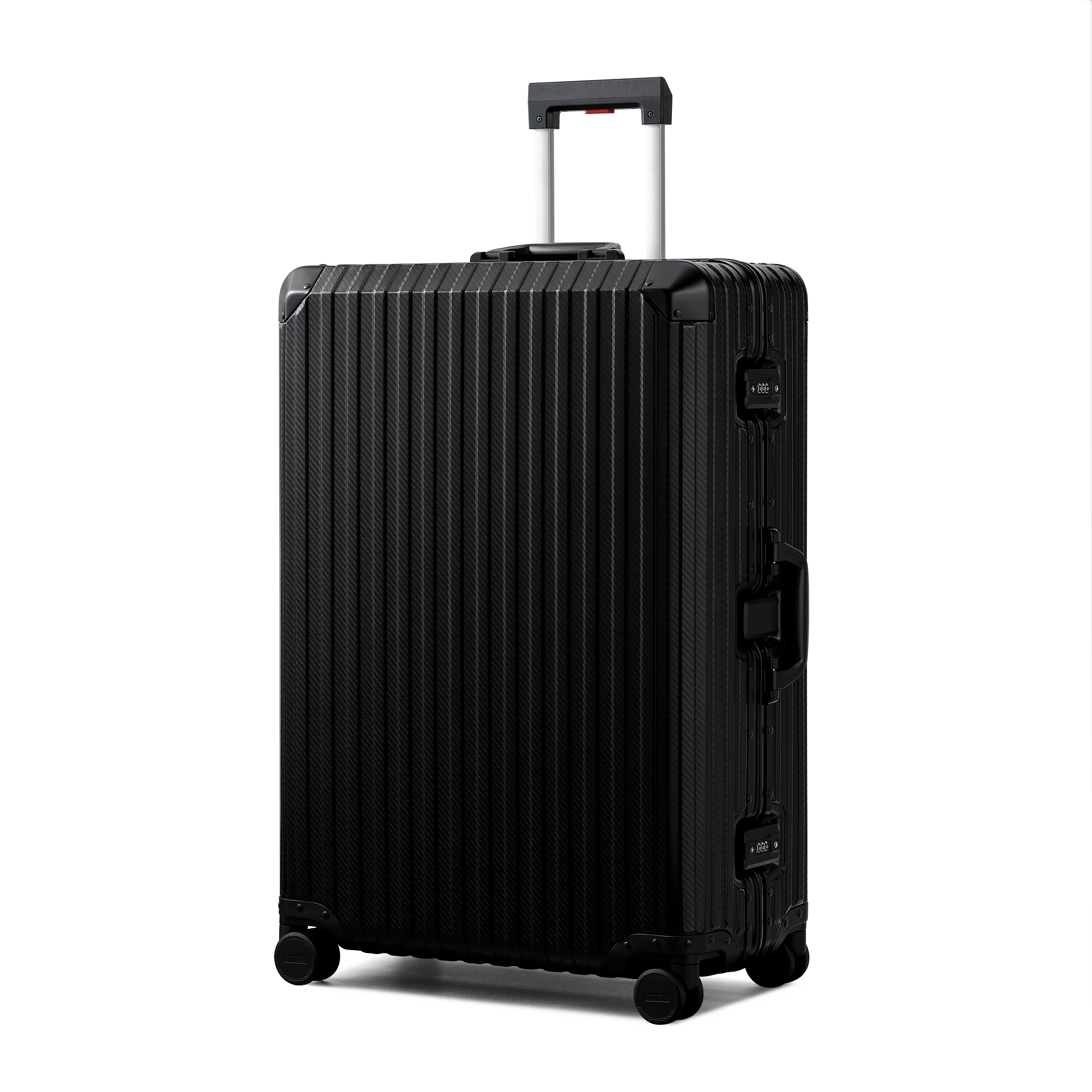 TREVA Aluminum Suitcase Black