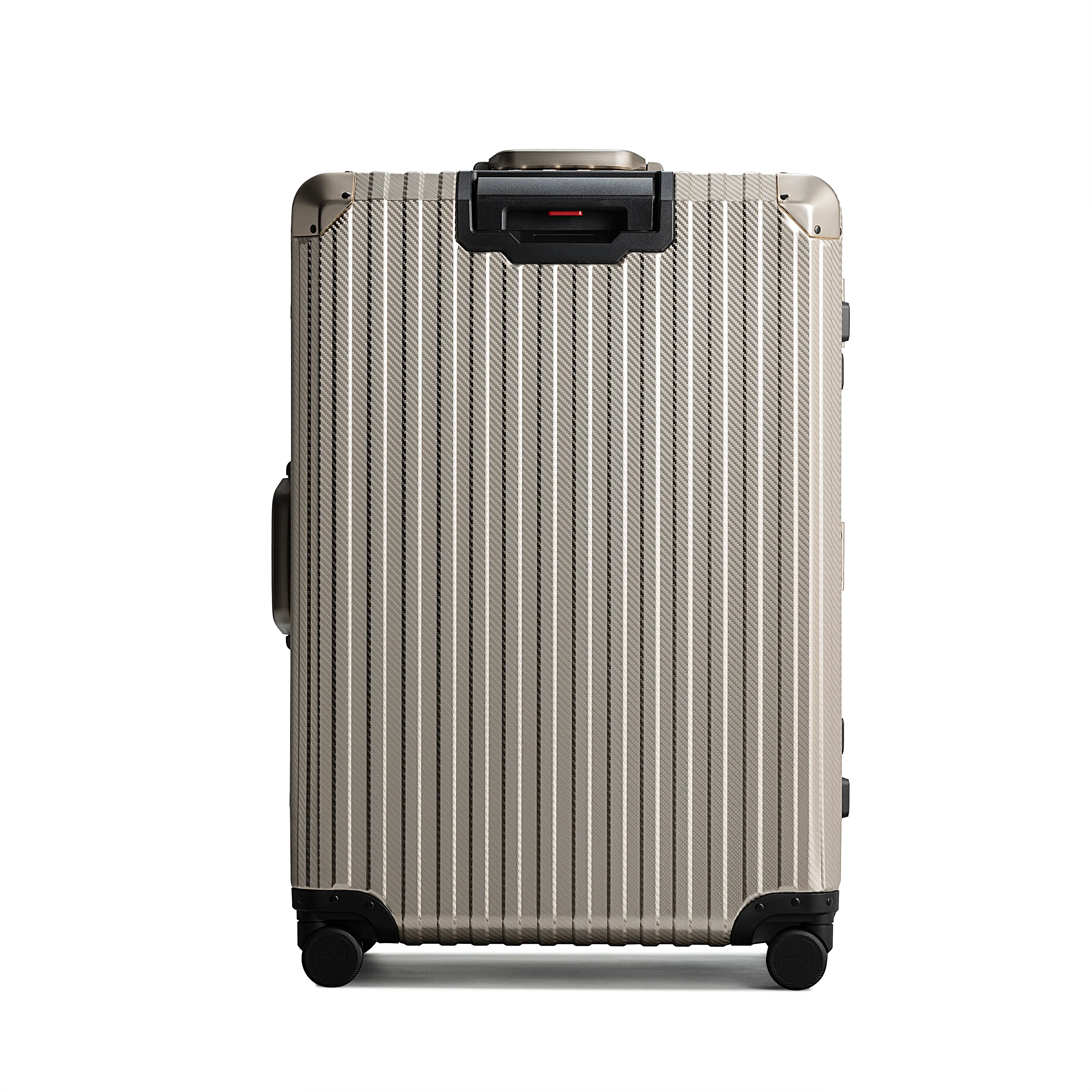 TREVA Aluminum Suitcase Champagne
