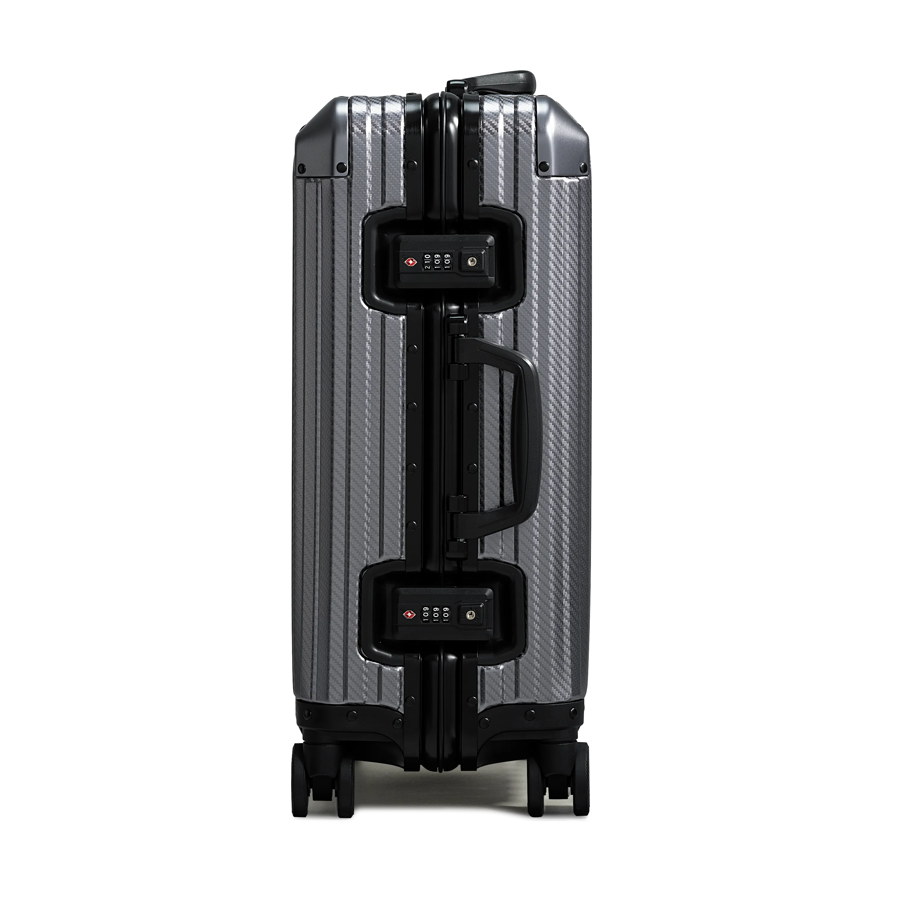 TREVA Aluminum Suitcase Gunmetal