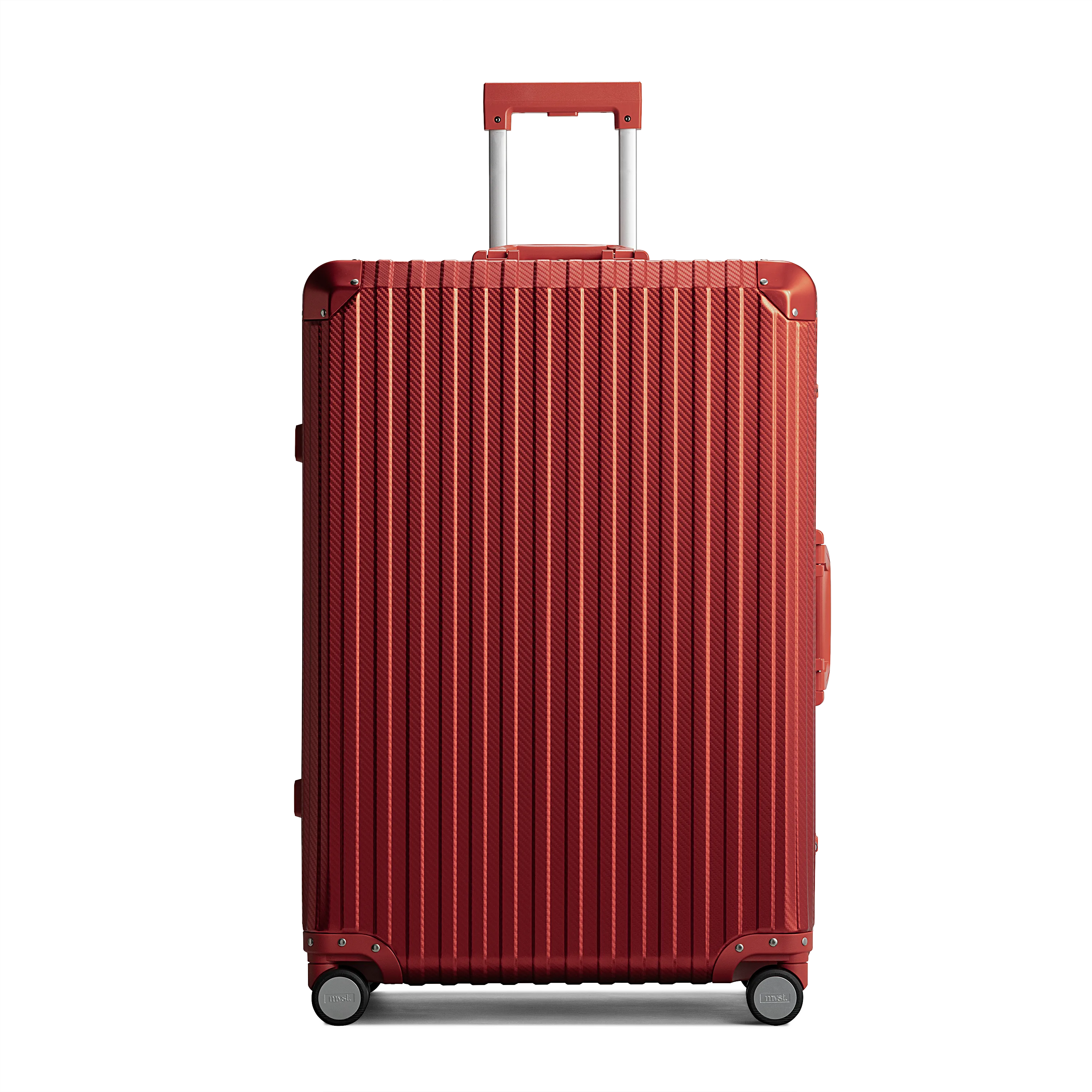 TREVA Aluminum Suitcase Red