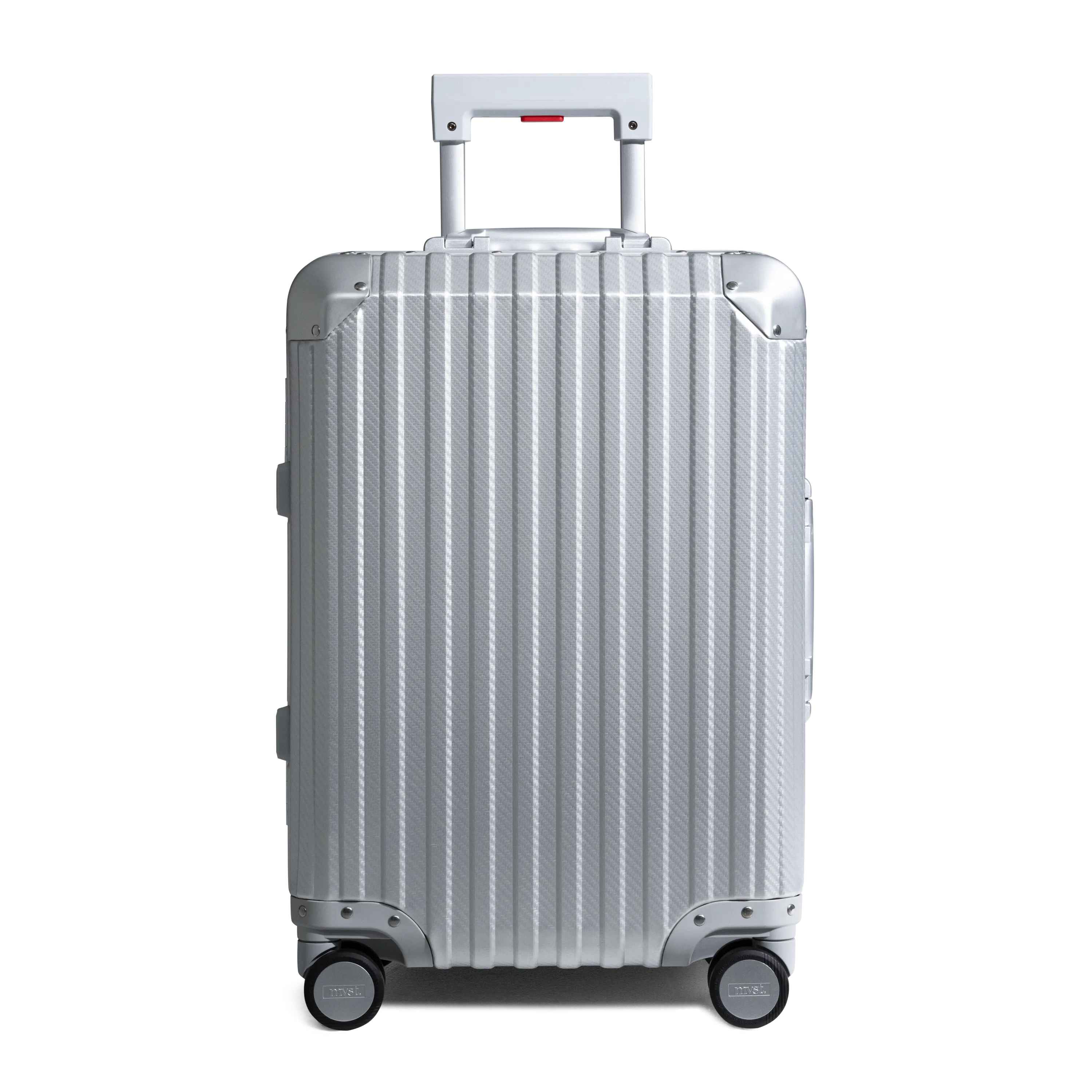 TREVA Aluminum Suitcase Silver