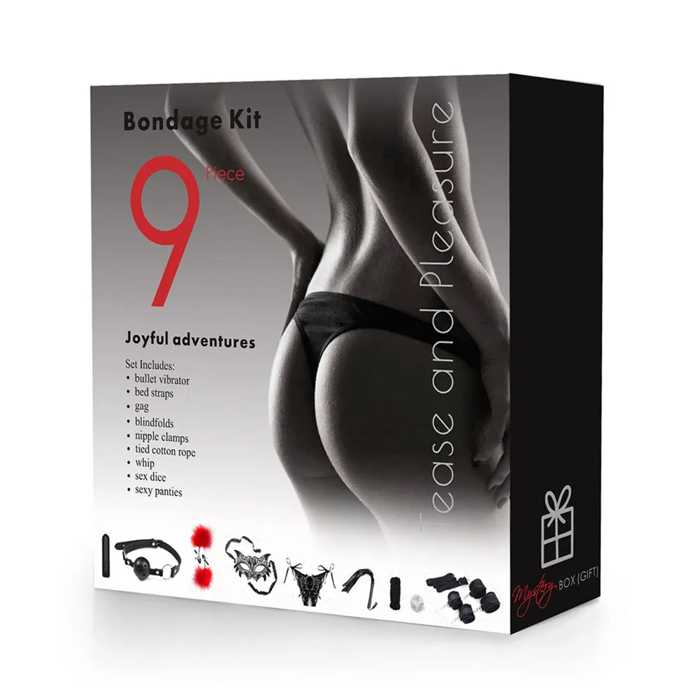 Winyi Joyful Adventures 9-Piece Under-Bed Bondage Kit