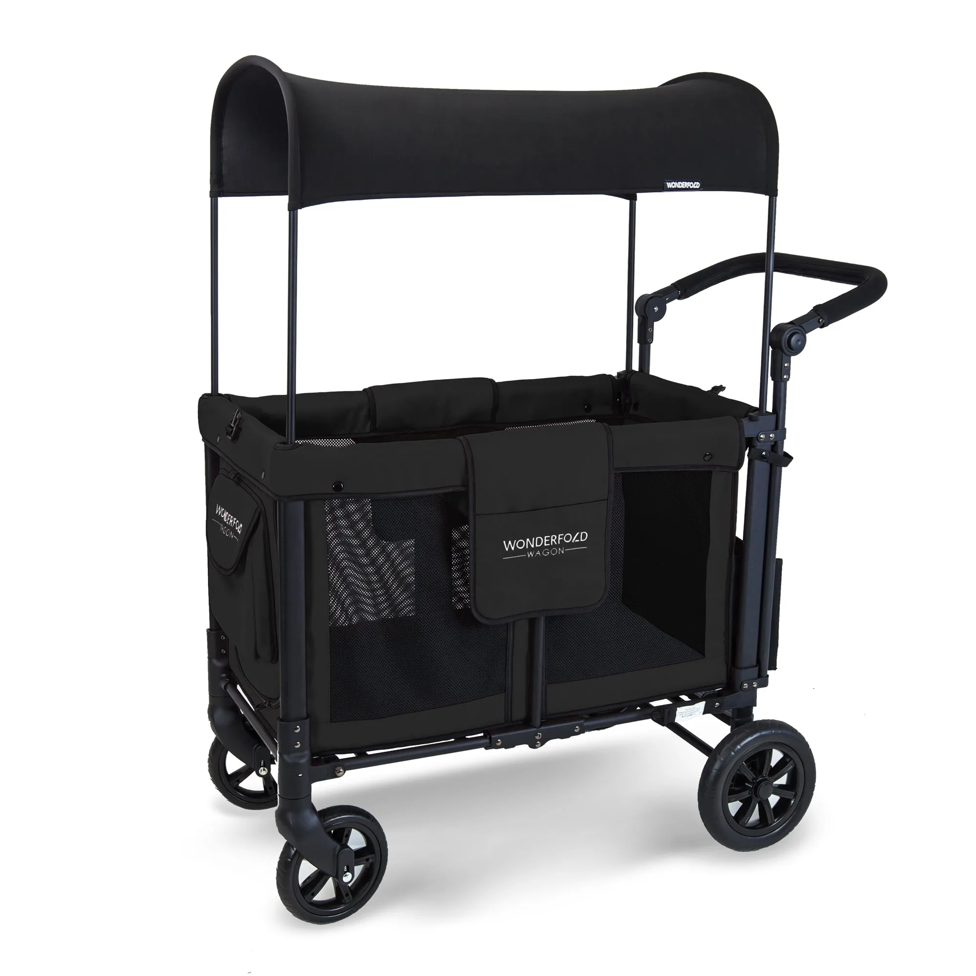 Wonderfold W2 Original Double Stroller Wagon (Black)