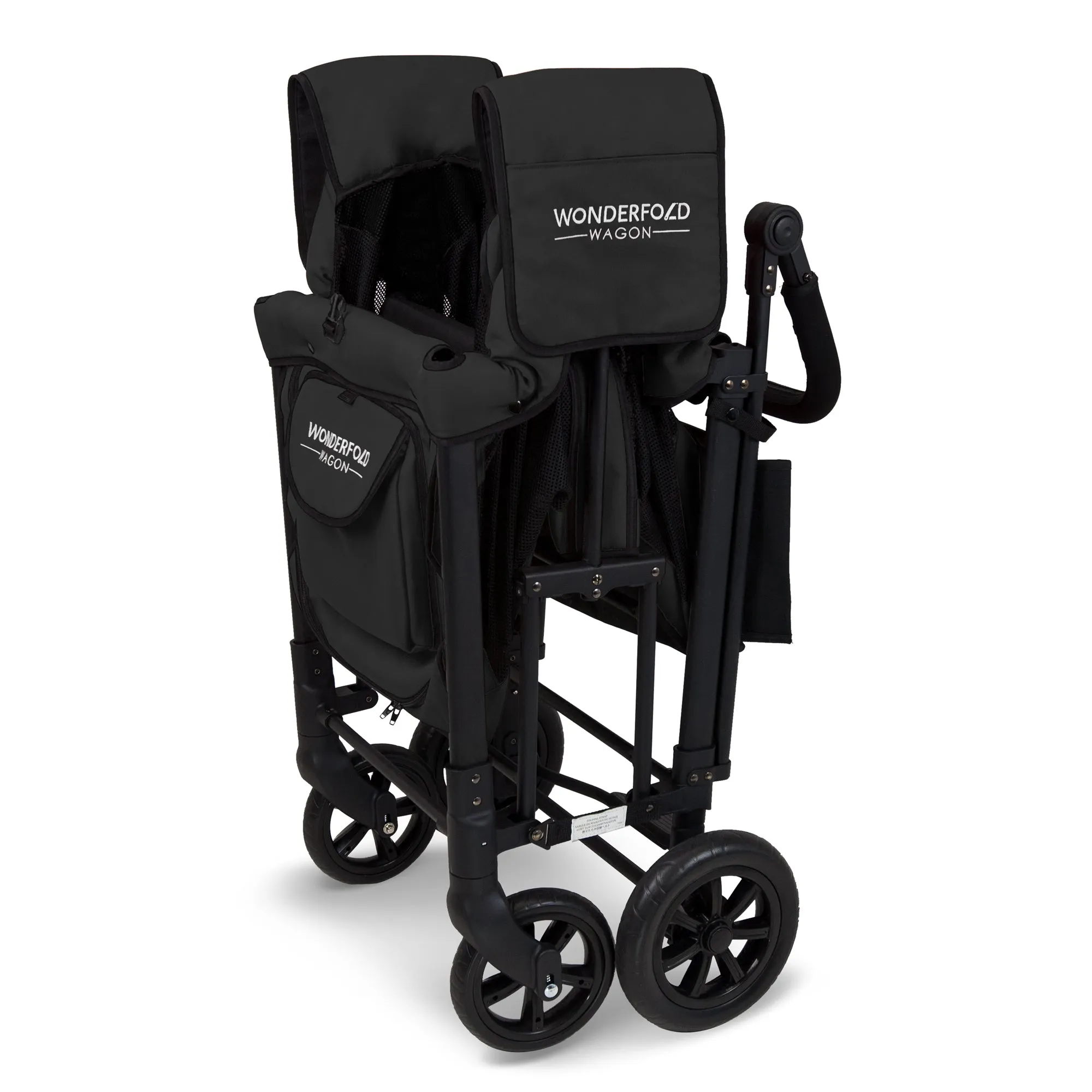Wonderfold W2 Original Double Stroller Wagon (Black)