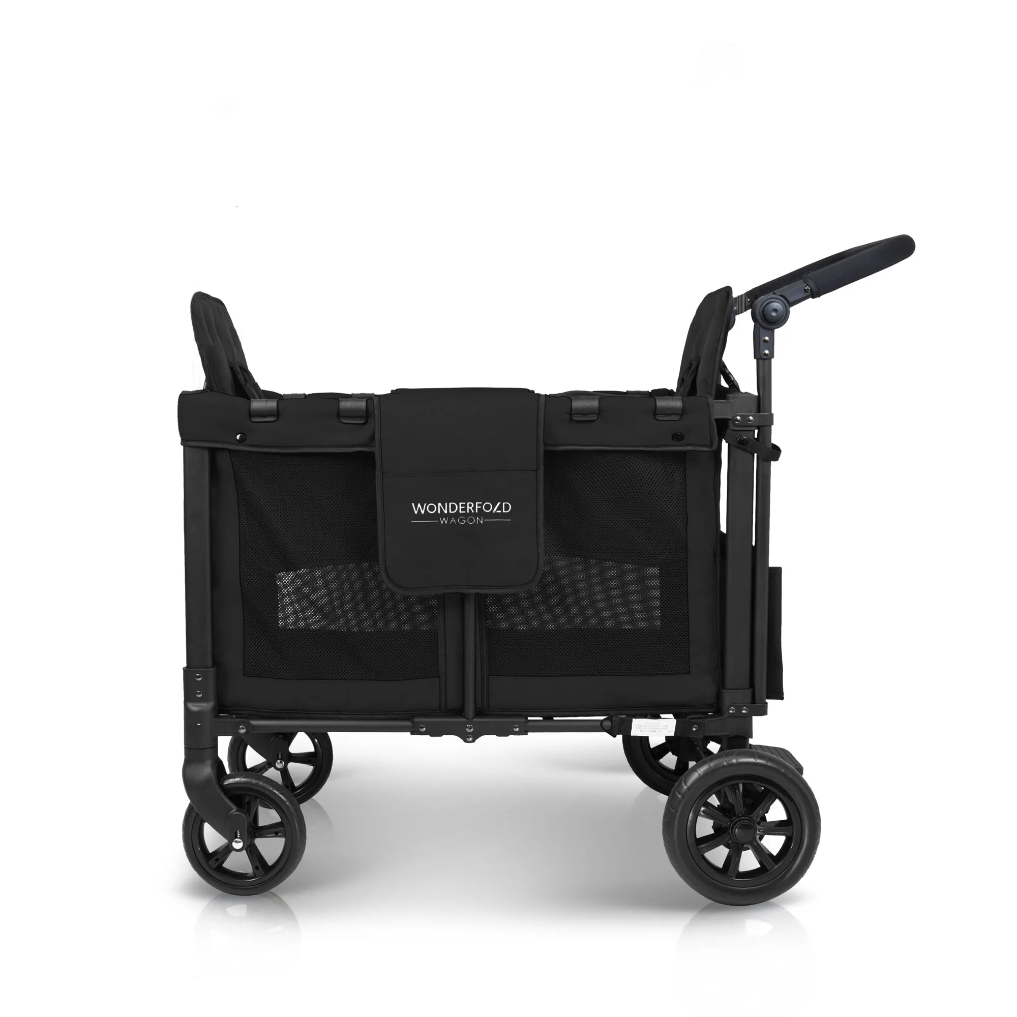 Wonderfold W2 Original Double Stroller Wagon (Black)
